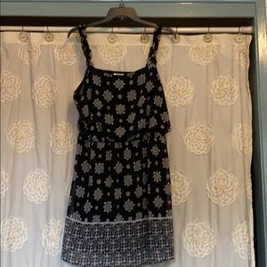 Black and white Maurice’s summer dress